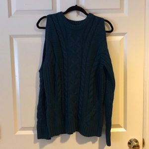 Endless Rose Cold-shoulder sweater